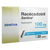 Фото Рацекадотрил Франция :: Гидрасек аналог Zentiva 100 мг капсулы №20