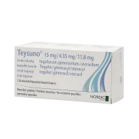 Фото Тейсуно капс (Teysuno) 15 мг/4,35 мг/11,8 мг №126