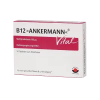 Фото Витамин В12 Ankermann Vital (Метилкобаламин) табл. 100мкг 50шт