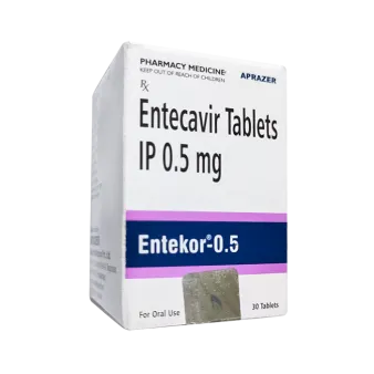 Энтекавир :: Энтекор (Entekor), Энтекаст (Entekast) :: аналог Бараклюд 0,5мг таблетки №30